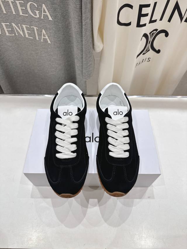 High-end factory version Alo niche trend brand F029 2025Ss new lace-up comforta