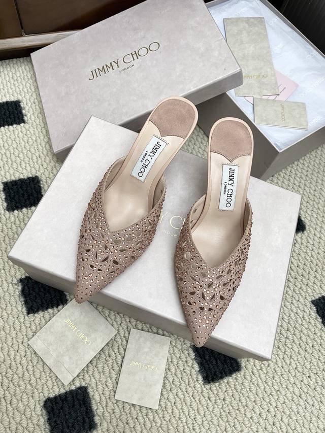 Jimmycho*Jimmycho 25S early spring hit slippers and sandalsThese are so ethereal