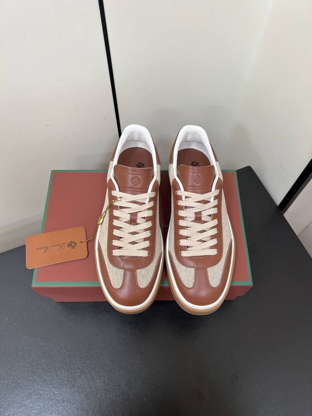 Men's 50Lp Couple's German Training ShoesLoro Piana classic German military tra