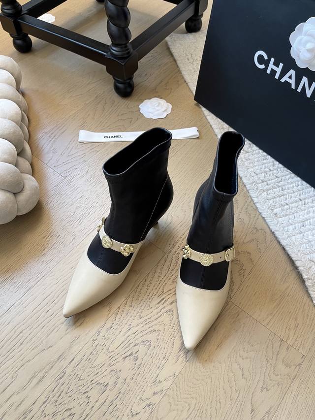 Chanel 25K new high-heeled stretch boots top version! First sale sheepskin upper