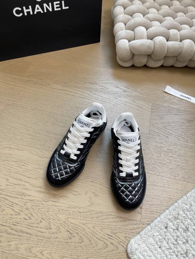 Chanel's top-of-the-line baseball shoes in a new colorway! Top-of-the-line versi