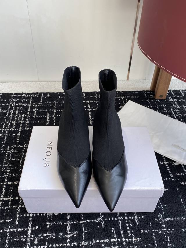 Shopping-level Neous niche autumn and winter series stiletto sock boots Original