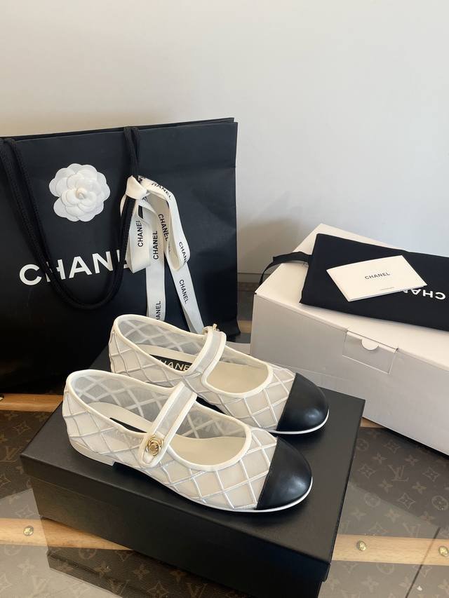Made in Dongguan* Chanel mesh Mary Jane shoesTop purchasing quality from a large