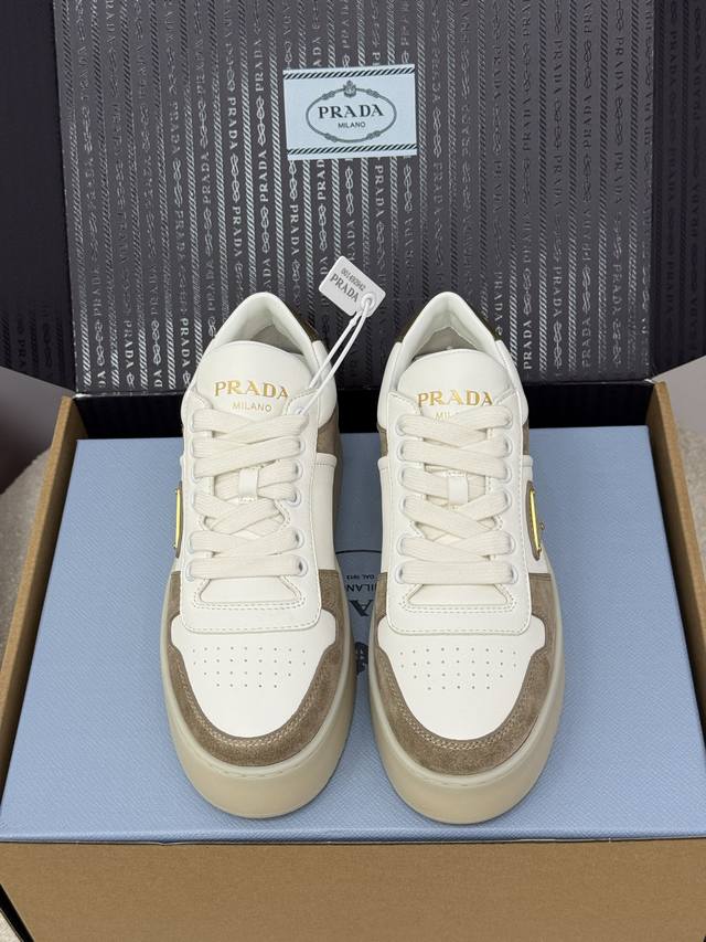 Dongguan-madeTop quality* 25Ss Spring/Summer Downtown leather sneakers from a la