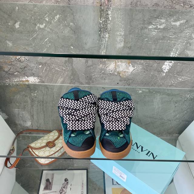 The top-of-the-line Lanvin loafers, a diamond-studded couple's pair, are a hot