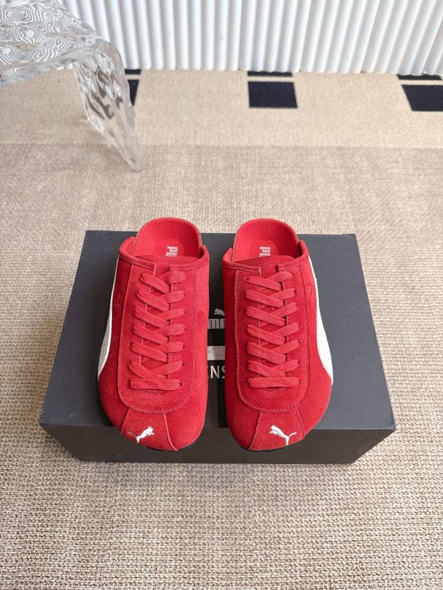 PUMA X Birkenstock closed-toe shoes. leather suede double-buckle fashionable cas PUMA X Birkenstock closed-toe shoes. leather suede double-buckle fashionable cas