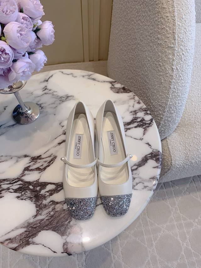 Factory price p Jimmy Cho*'s new block-heeled Mary Jane shoes, embellished with