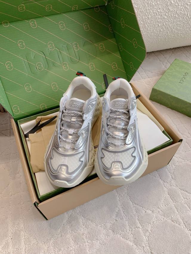 Factory price p Gucc* New 3D thick-soled dad men's shoes, purchasing agent-leve