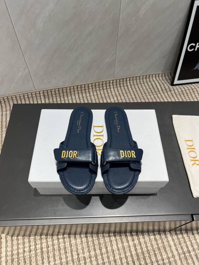 Factory: Exclusive, premium edition, Dior 25Ss summer high-end classic sandal s