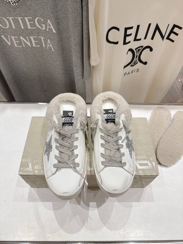 Top-tier version with fur lining Ggdb~~Golden Goose Deluxe Bran D# The best vers Top-tier version with fur lining Ggdb~~Golden Goose Deluxe Bran D# The best vers