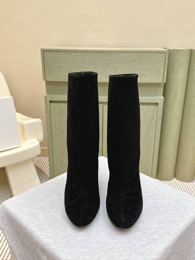 Shopping-agent-level | D0161Alaia 25Wf Autumn/Winter Chunky-Heeled Ankle Boots: