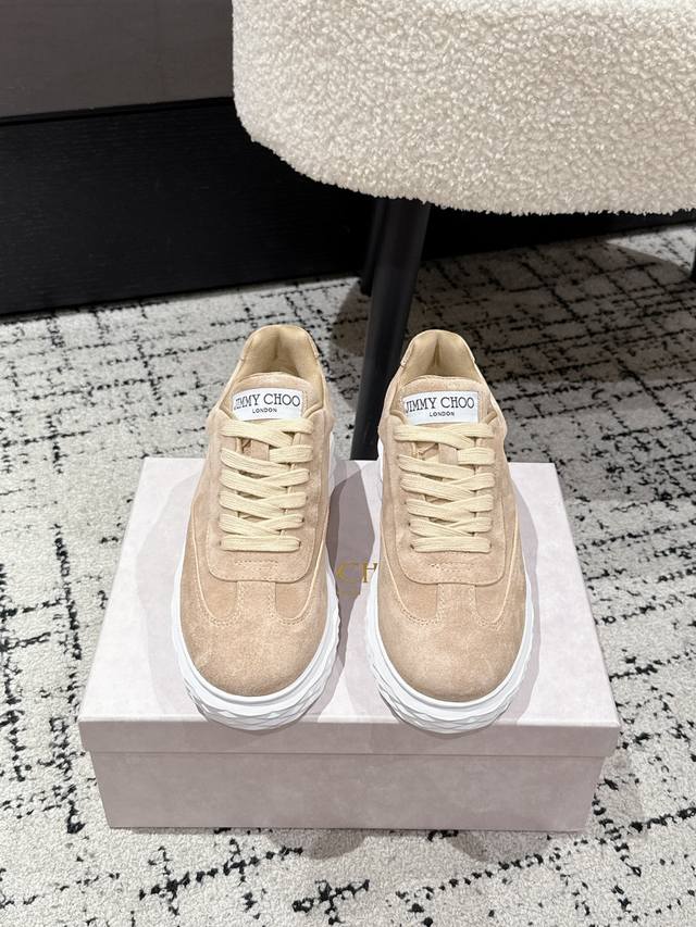 Jmyy Choo 25 new thick-soled casual sports shoes are the exclusive first release