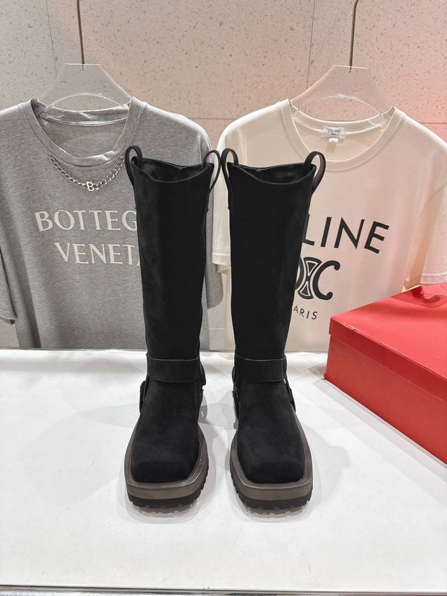 High-end factory release. Diesel 25Ss F046 new autumn/winter lace-up thick-sole