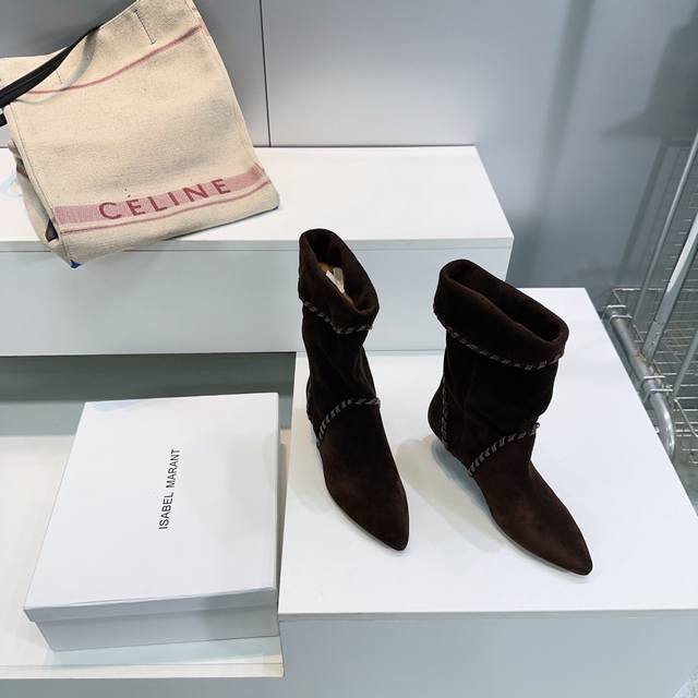 High-quality factory boots! Top-quality Isabel Marant 25Ss Fall/Winter runway-s