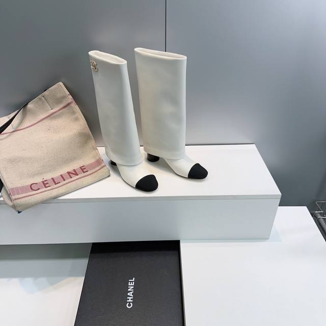 High quality! Top-quality Chanel 25Ss Fall/Winter colorblock chain-embroidered