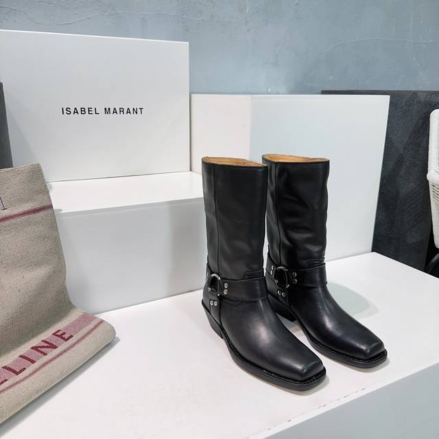 High quality, factory-made! Isabel Marant's 2025Ss Fall/Winter retro hardware r