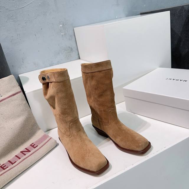 High quality, factory-made! Isabel Marant's 2025 SS Fall/Winter retro chunky-he