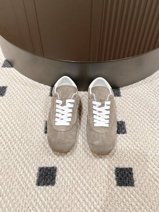 No label. Sizes 35-40. These new Dexterity shoes are made from signature golden