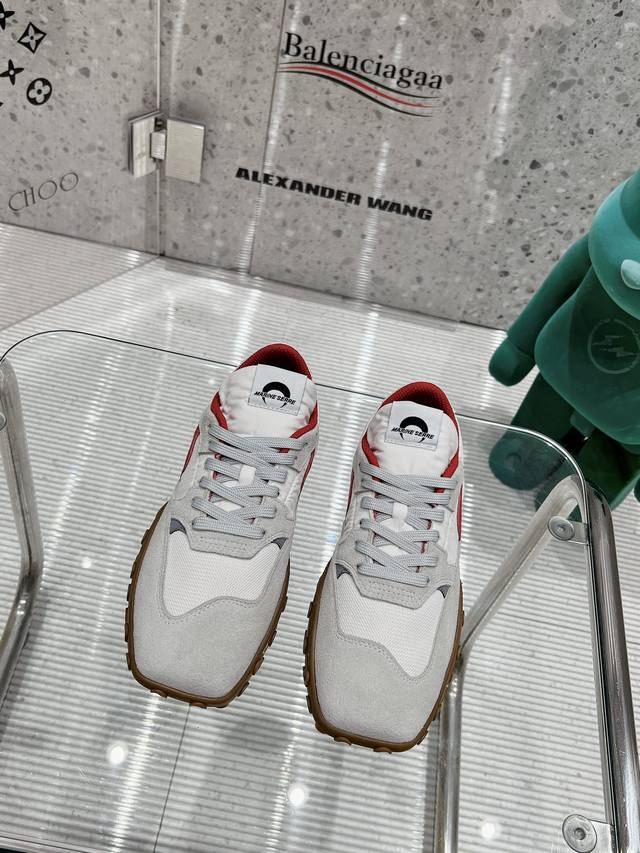 Sizes 35-40. Marine Serre Moon White ShoesFrench new fashion brand Marine Serre