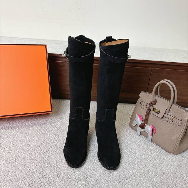 Factory price p Hermes Jumping boots series is fashionable and versatile classi