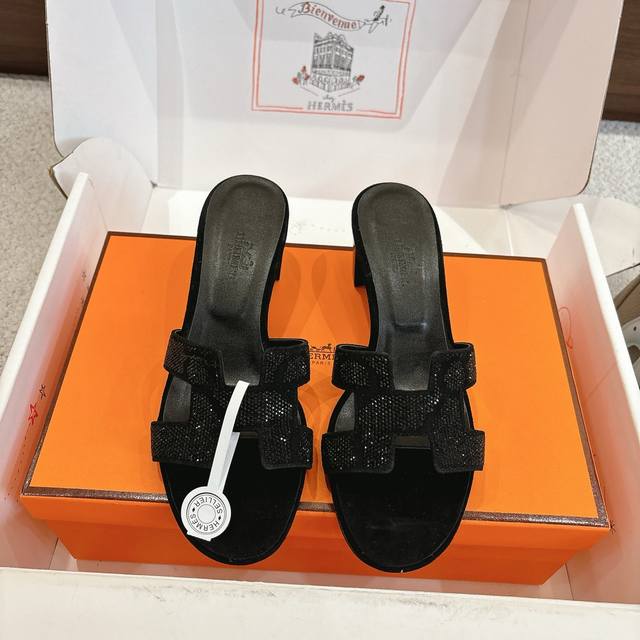 Factory price p Hermes H slippers Oasis sandal series is fashionable and versat