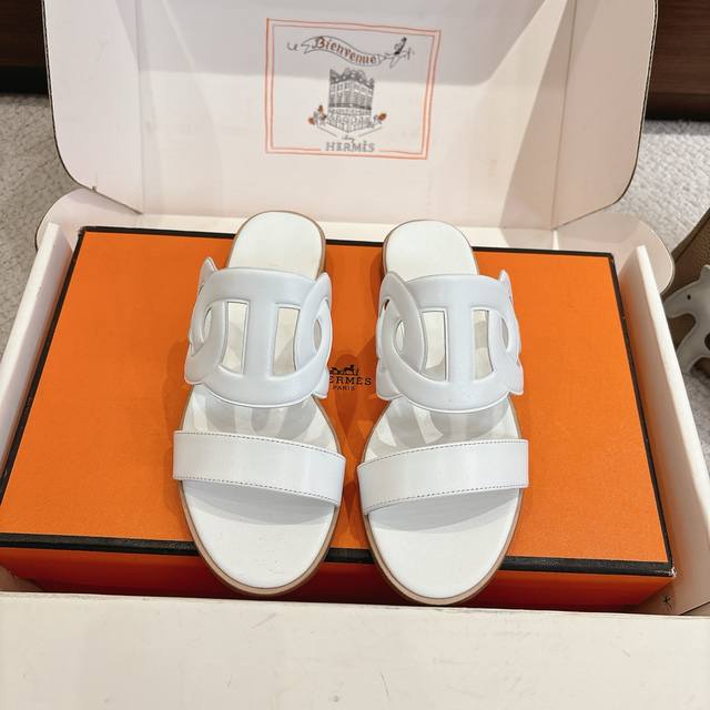 Factory price p Hermes Laguna sandals are stylish and versatile, super comforta