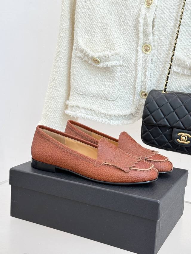 Factory Price: Chane* | Classic vintage Double C tassel loafers. These shoes ar