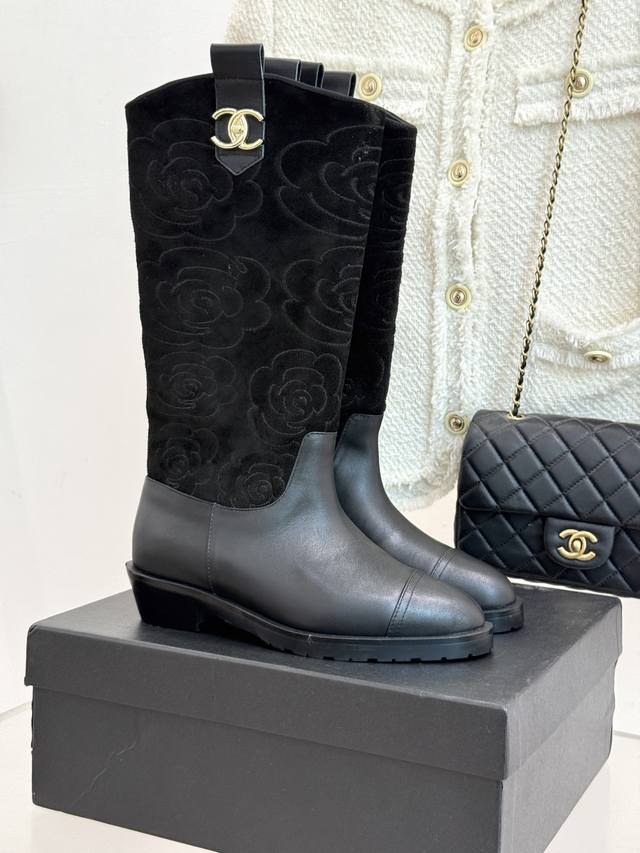 Factory Price: Chane* | Chanel 25K Double C Backpack Buckle Camellia Embroidere