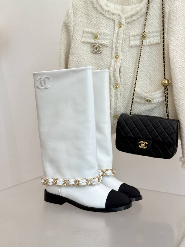 Factory Price: 650 yuan for short and long boots. Chane* | Chanel 25K New Fall/
