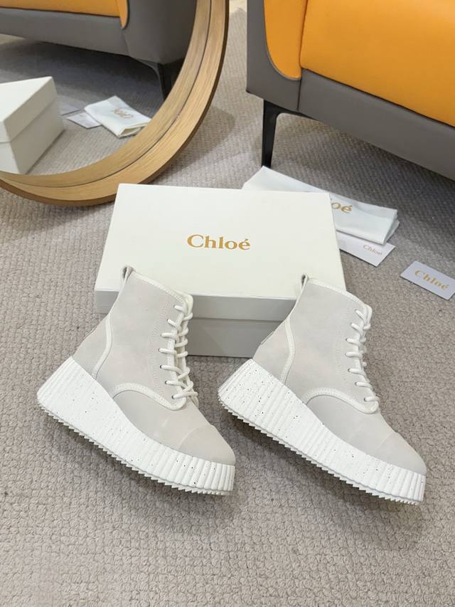 Factory p batch p 2025 Chloe counters simultaneously launched new snow boots, m