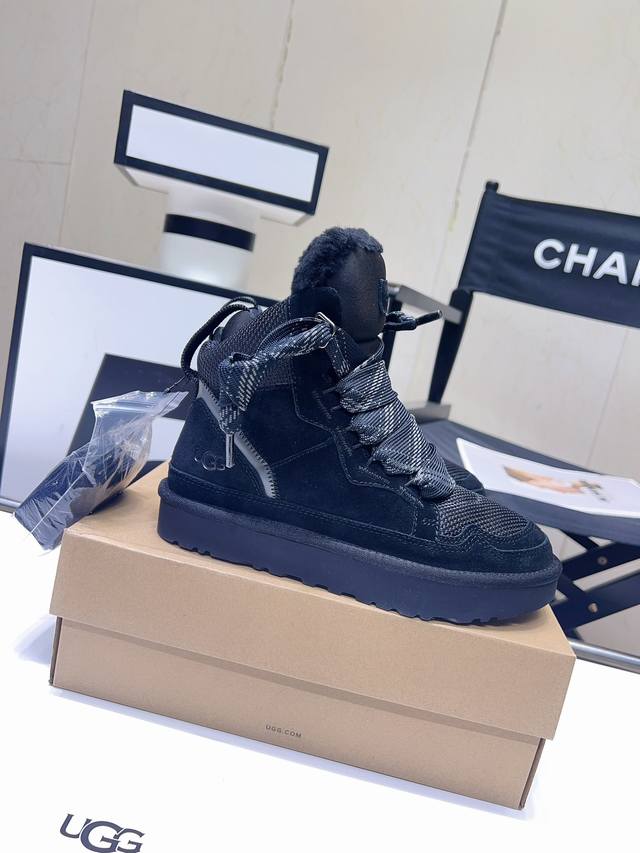 factory p batch p Ugg autumn new Mel casual shoes, wide band two colors optiona