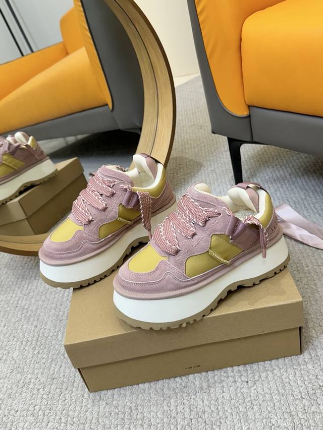 Factory p batch p Ugg2025Ss new Mel casual shoes thick sole style #Fashionable a