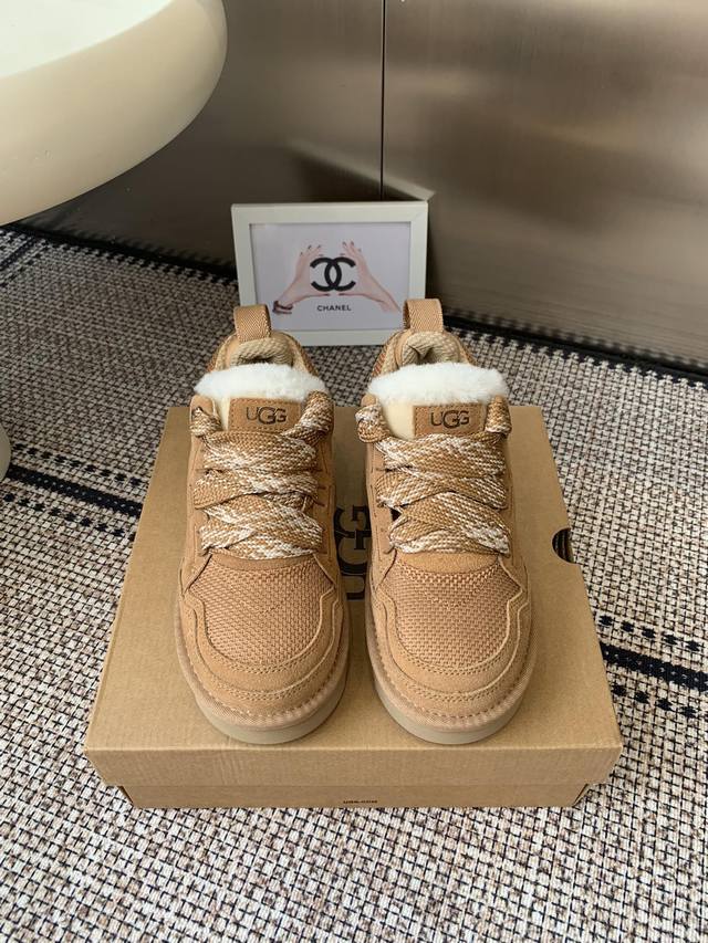 Low-top Ugg autumn and winter new thick-soled casual shoes As a leading brand,