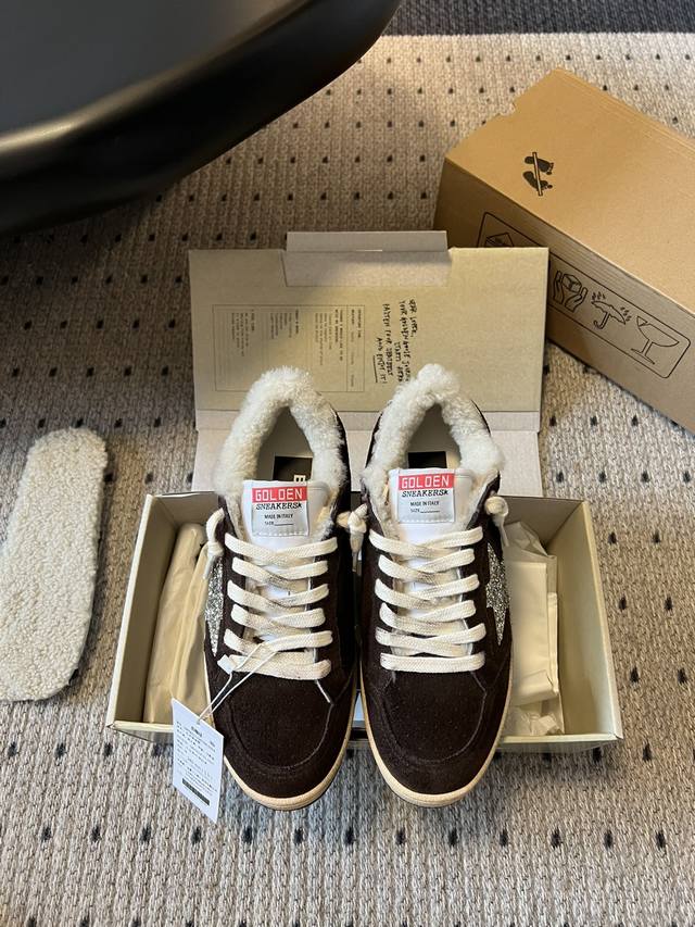 Agent-level couple size Ggdb dirty shoes wool shoes Ootd cute real lambswool I h