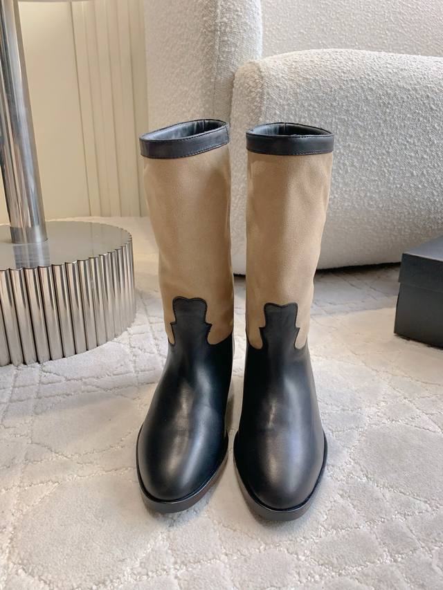 Factory Price: p Chane*'s newest handcrafted suede mid-boots. When the refineme