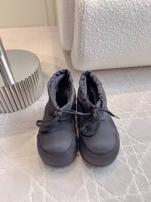 Factory price p Balenciag* new Skiwear series Alaskan snow boots, ugly and cute