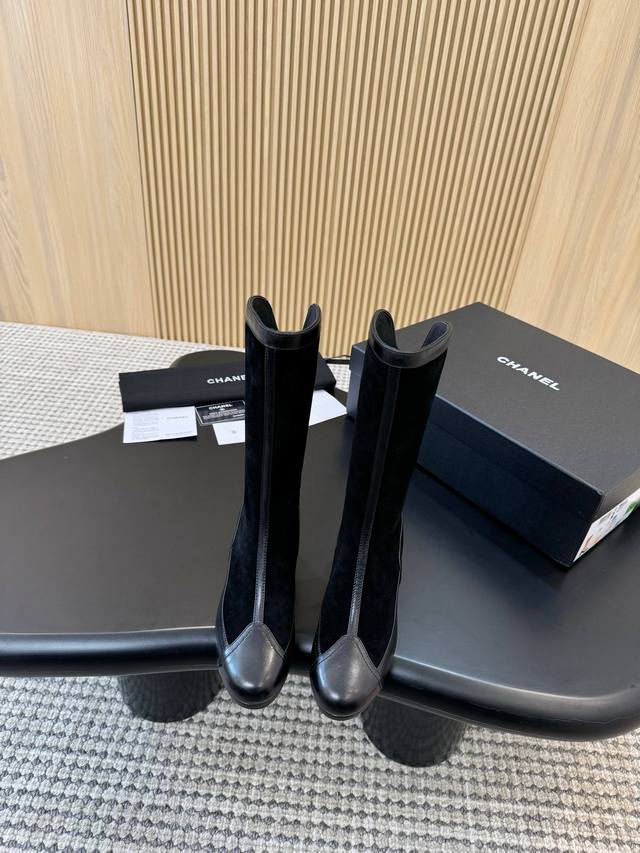 chan*Mid-calf boots factory: Top quality, super styleFabric: Mercerized cow sued