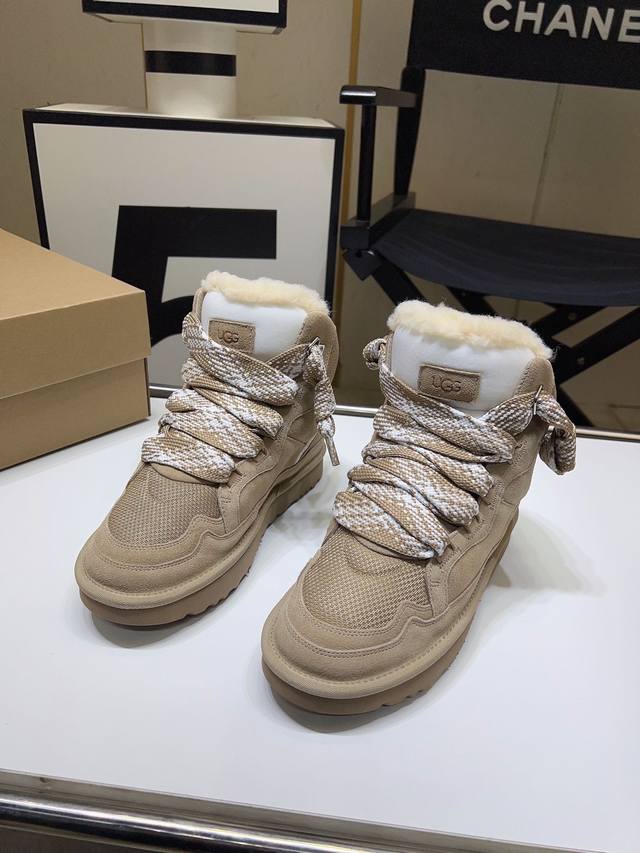 factory p batch p Ugg autumn new Mel casual shoes, wide band two colors optiona