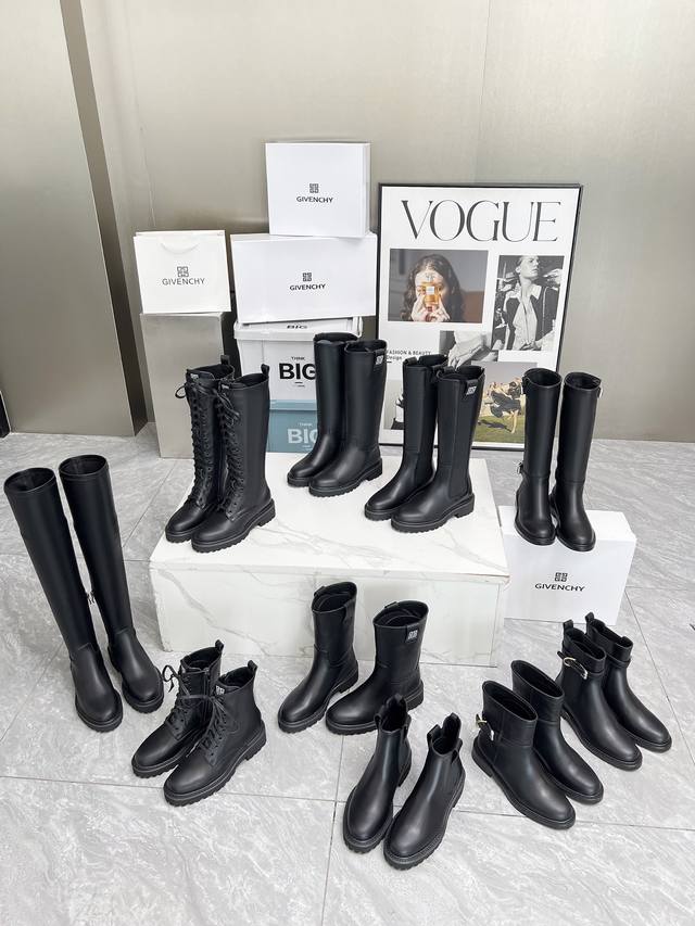 Givenchy2670 New Givenchy thick-soled fashion boots, fashionable and trendy, exc