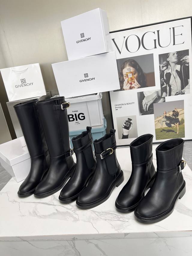 Givenchy2670 new Givenchy thick-soled fashion boots, fashionable and trendy, exc