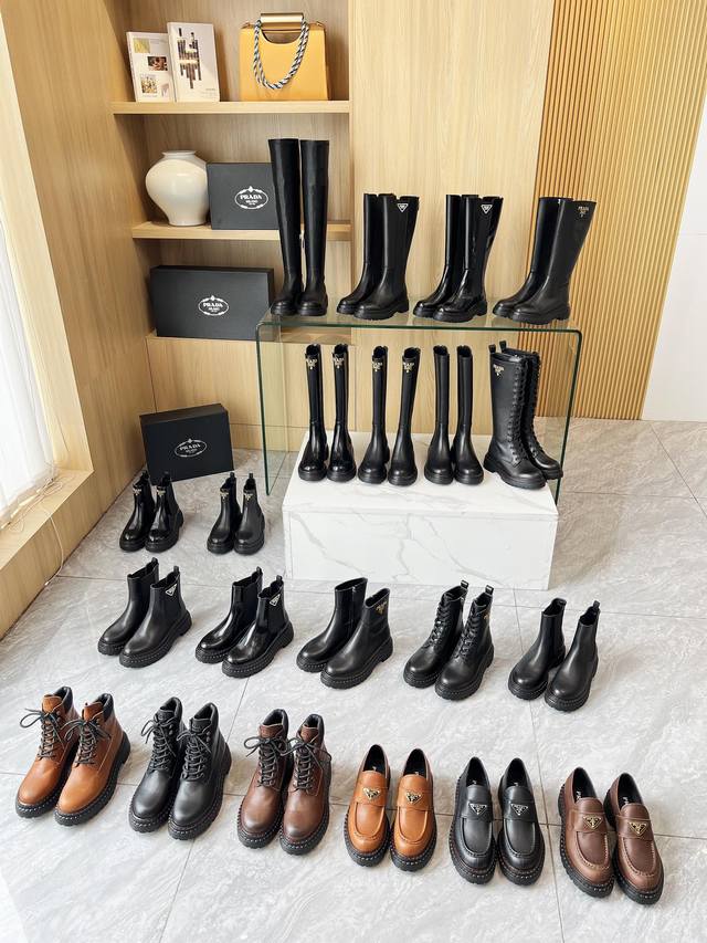 New Prada Fall/Winter runway boots. These are original Taikoo Hui boots, a re-r