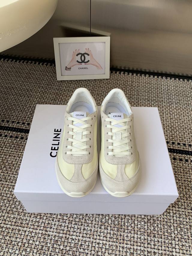 Celine's new spring/summer Racer series Forrest Gump sneakers are highly recomme