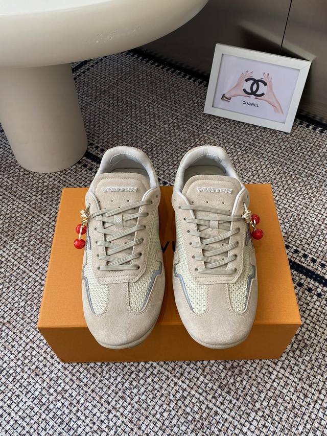 Top-of-the-line accessories 60 Louis Vuiton Rally new sneakers Lv Rally sneakers