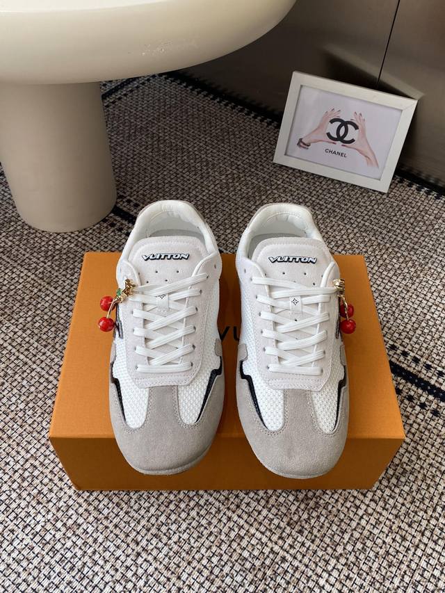 Top-of-the-line accessories 60 Louis Vuiton Rally new sneakers Lv Rally sneakers