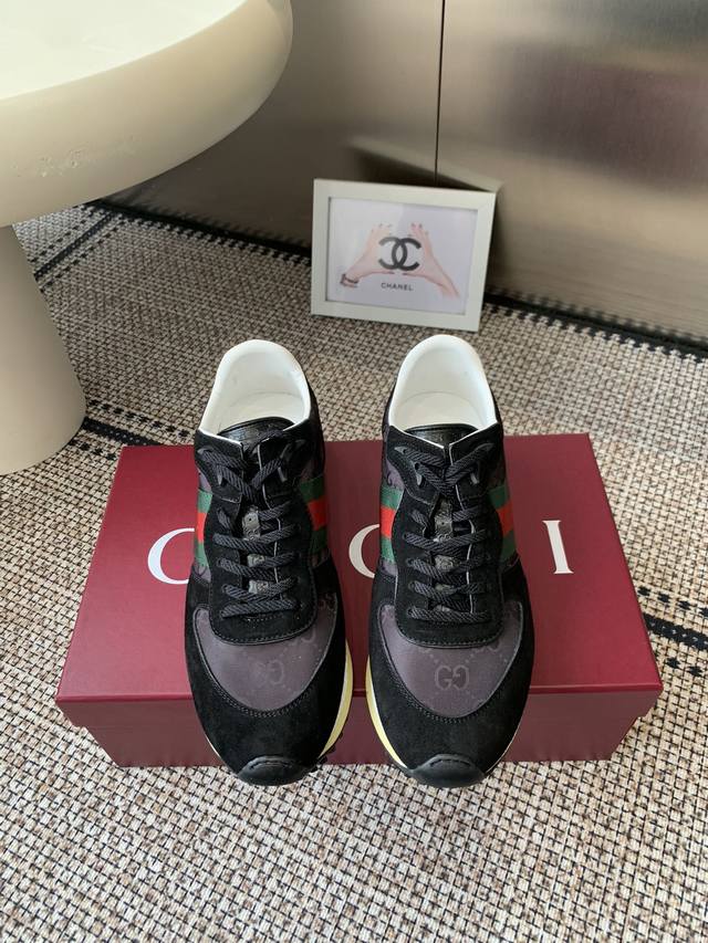 Gucci 2025 new Re-Motion series sneakers, Forrest Gump shoes for men. . This sn