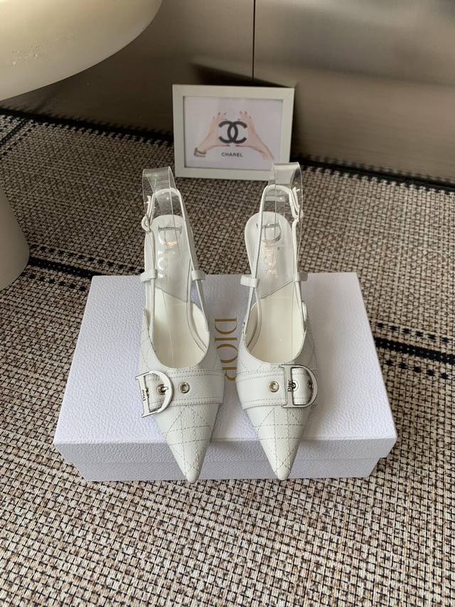 Dior 25 Early Spring new model, featuring the celebrity-style CD logo high-heele
