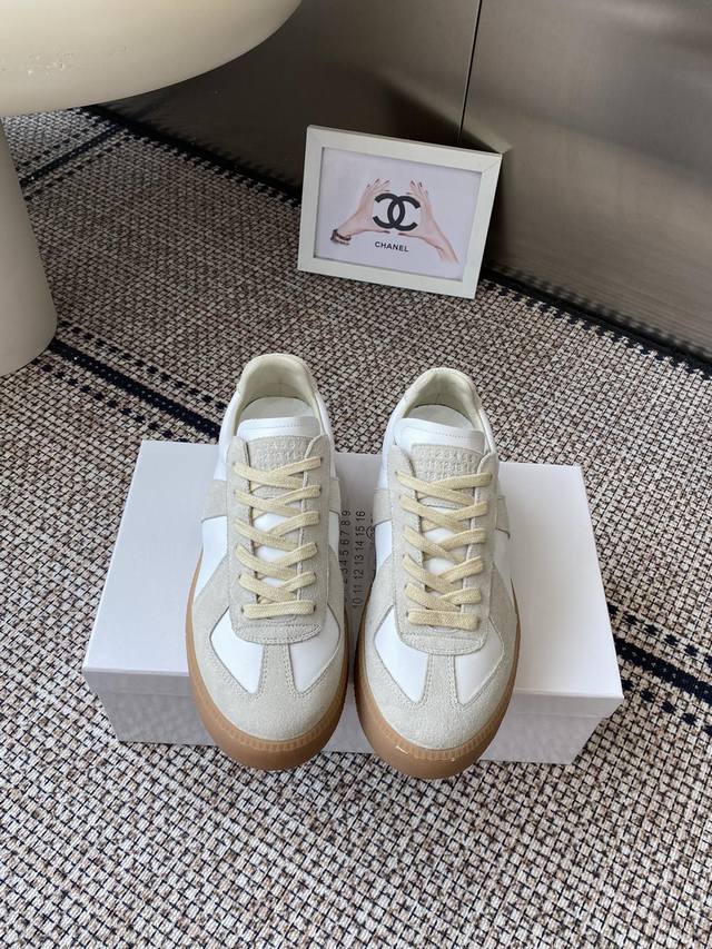 Maisonmargiela Mm6 Margiela thick-soled German training shoes Original purchase,