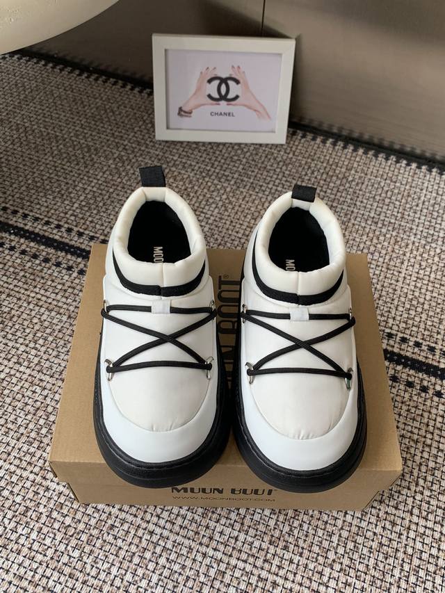 Moon Boot park series 25 new snow boots for autumn and winter . Long-term shopp