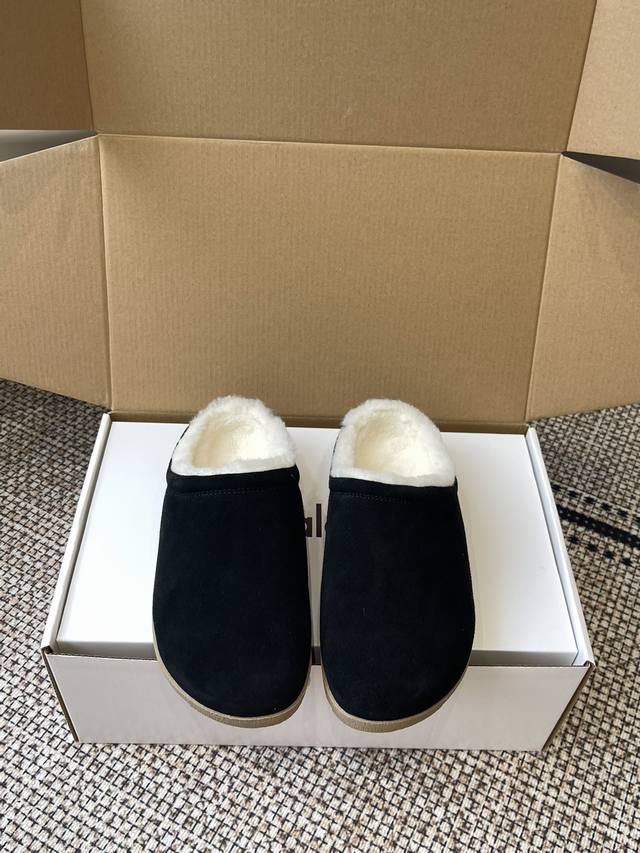 Alo 25Ss Autumn and Winter Retro Birkenstock Casual Slip-On Shoes . Simplicity