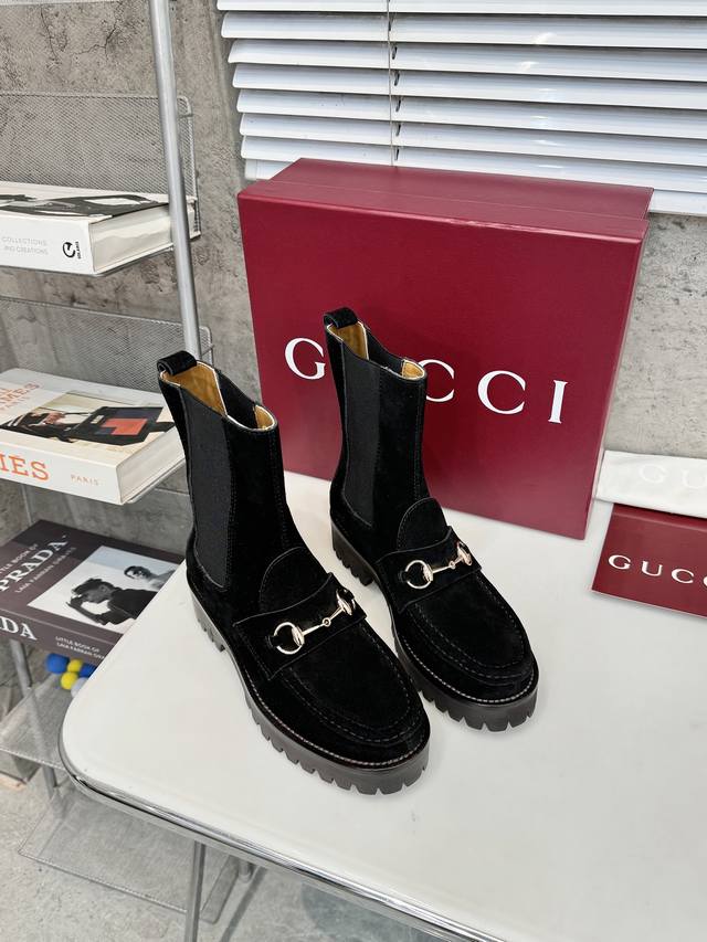 Factory p price Gucci new Gucci fashion hit cleverly uses round toe and other d